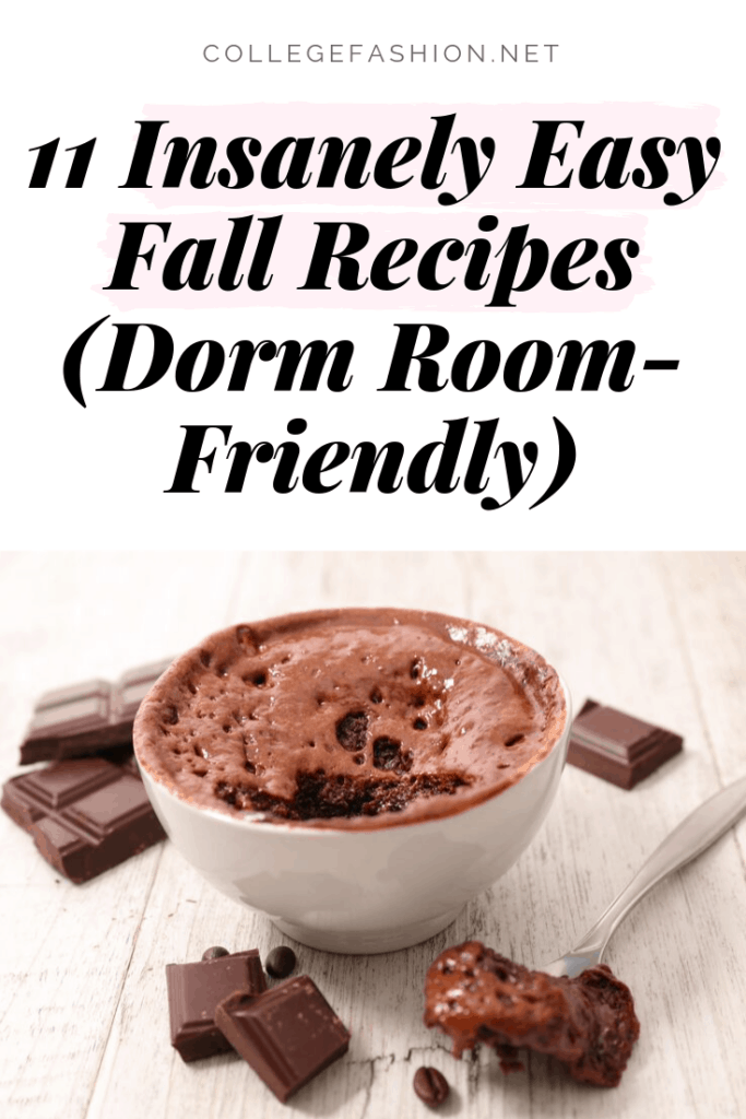 11 insanely easy fall recipes you can make in a microwave