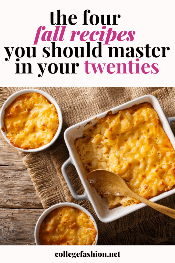 The cozy fall recipes everyone should master in their twenties