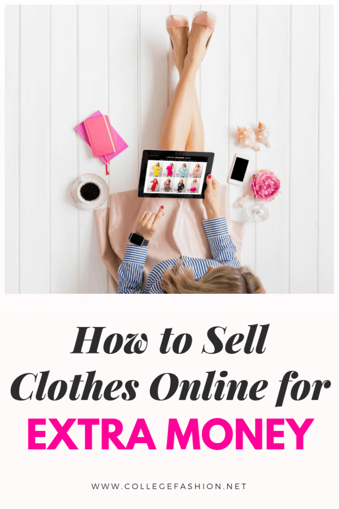 How to sell clothes online - the ultimate guide to how to sell clothes on Poshmark, Instagram, ebay, and Depop for extra money