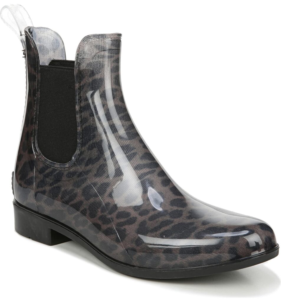 Seven Cute Pairs of Rain Boots to Jazz Up Your Rainy Day Look: Sam Edelman Tinsley Rain Boot in dark leopard print