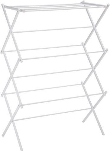 Foldable clothes drying rack
