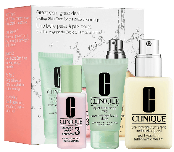 Clinique skincare set