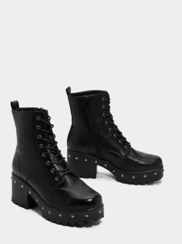 Chunky and edgy boots from Nasty Gal