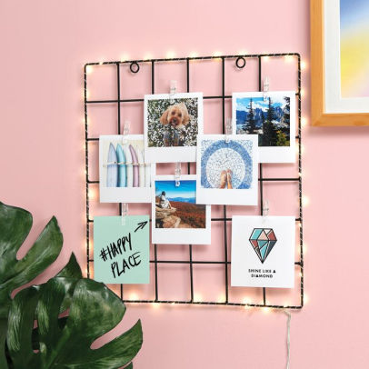 Best gift ideas for cancer zodiac sign - light up photo grid