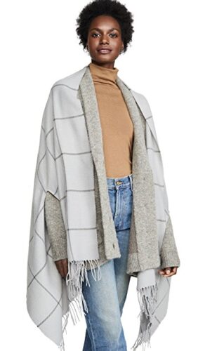 Winter 2019 trends - check cape from Madewell