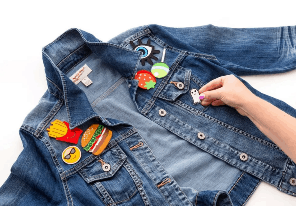 Personalized gift ideas - jean jacket with patches