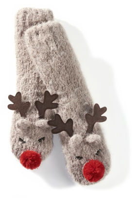 Gift ideas for pisces - reindeer socks