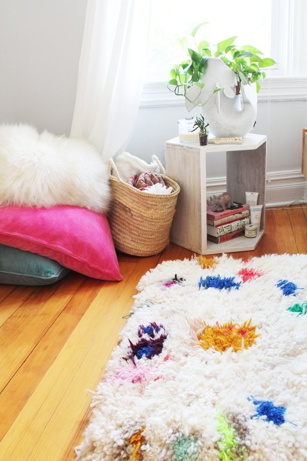 DIY rug tutorial from eHow