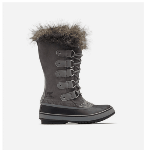 Cute winter boots for college: Sorel Joan of Arctic™ Boot in Quarry/Black