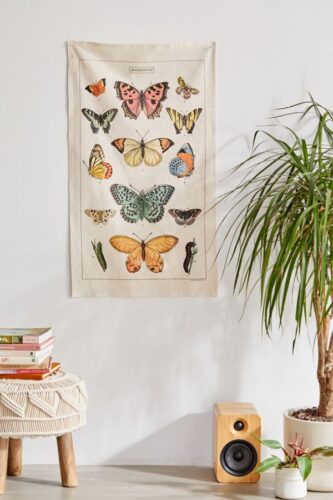 Best gifts for Taurus - butterfly tapestry