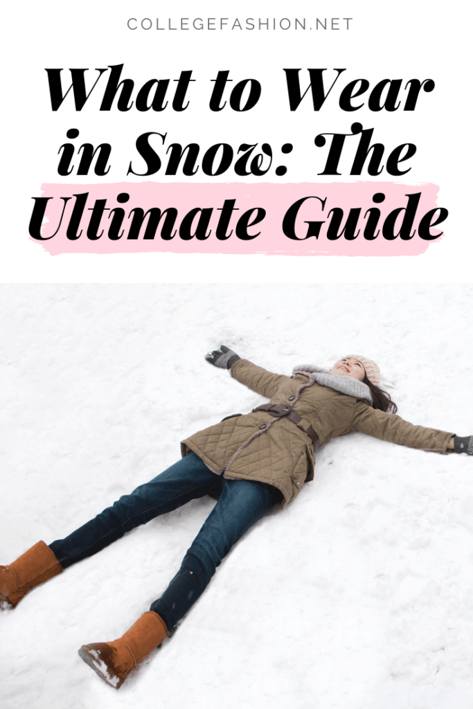 What to wear in snow - the ultimate guide to fashion in snowy weather