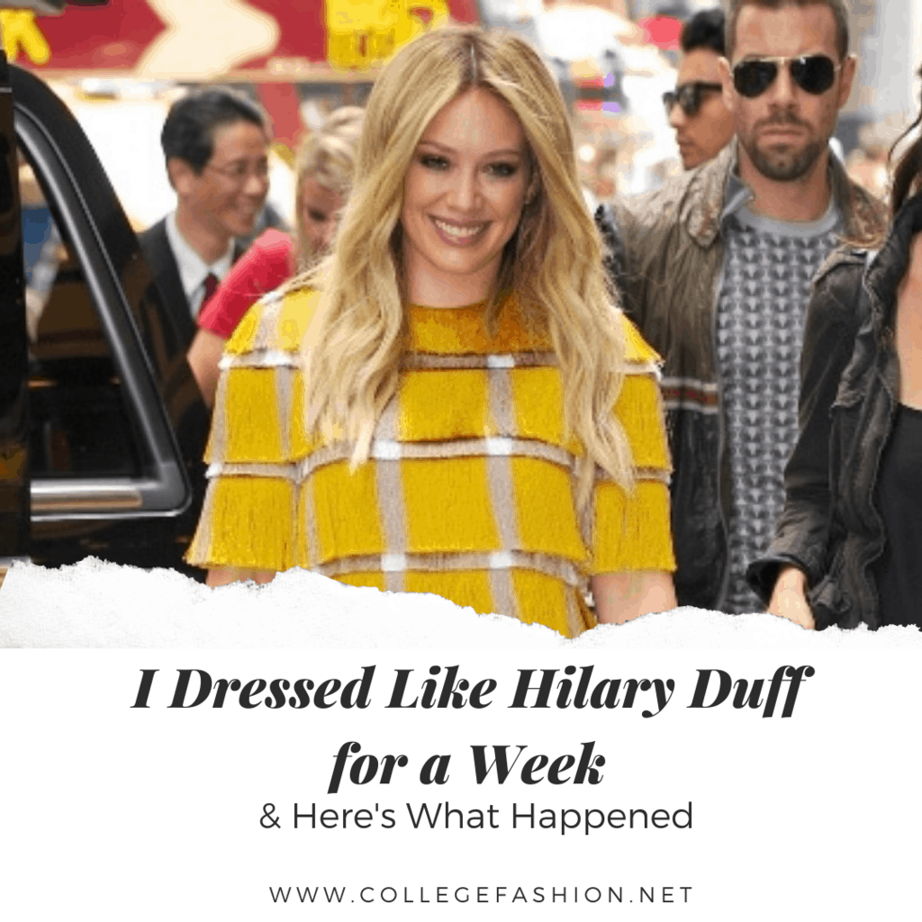 Hilary duff casual best sale style