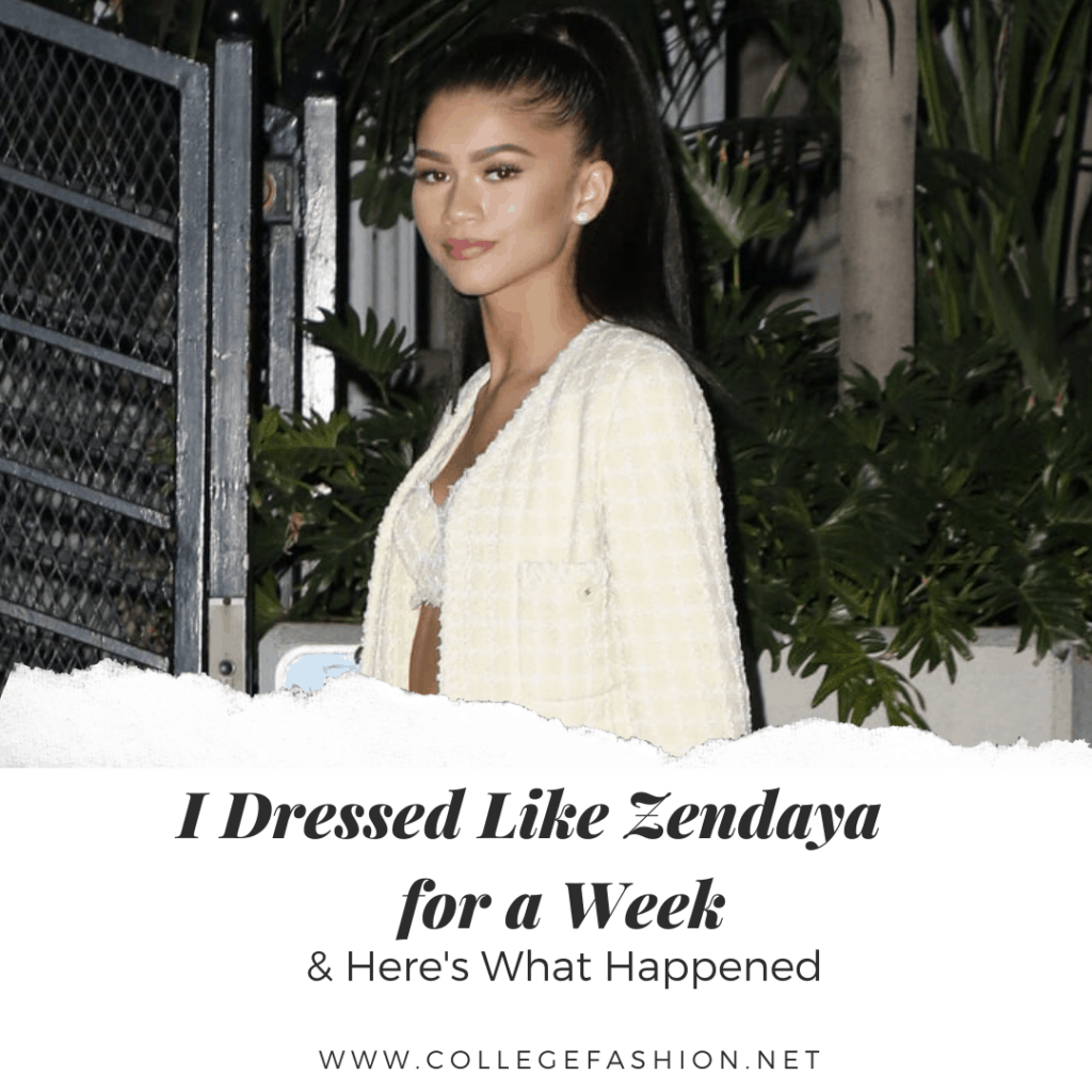 I dressed like Zendaya for a week and here's what happened