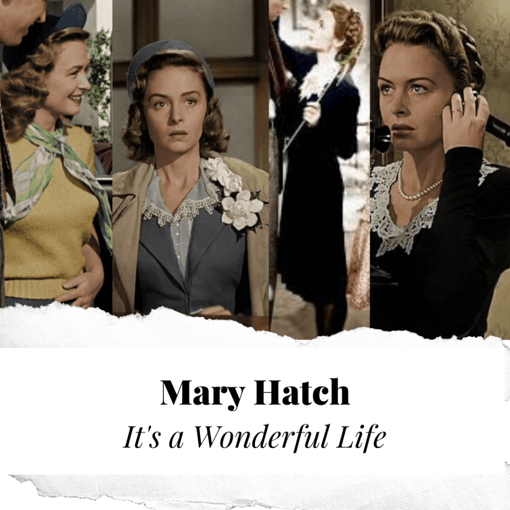 Christmas movie fashion - Mary Hatch Moodboard