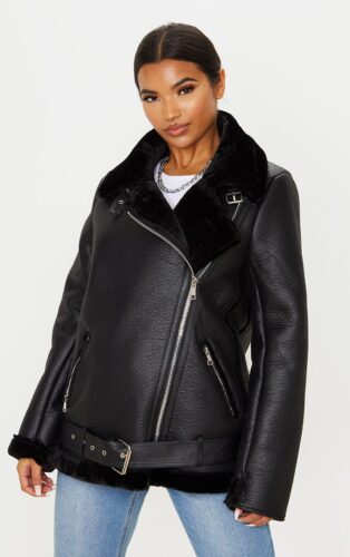 2020 fashion trends guide - leather aviator jacket