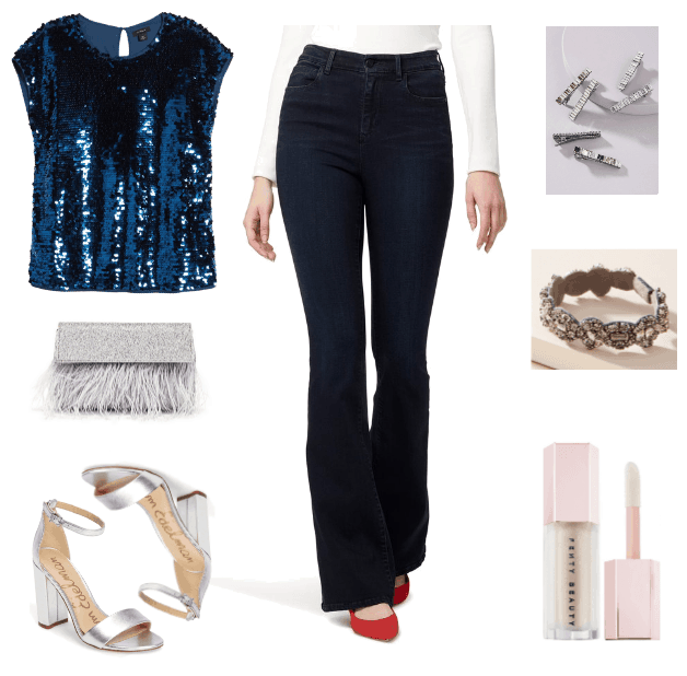 jeans outfits for parties
