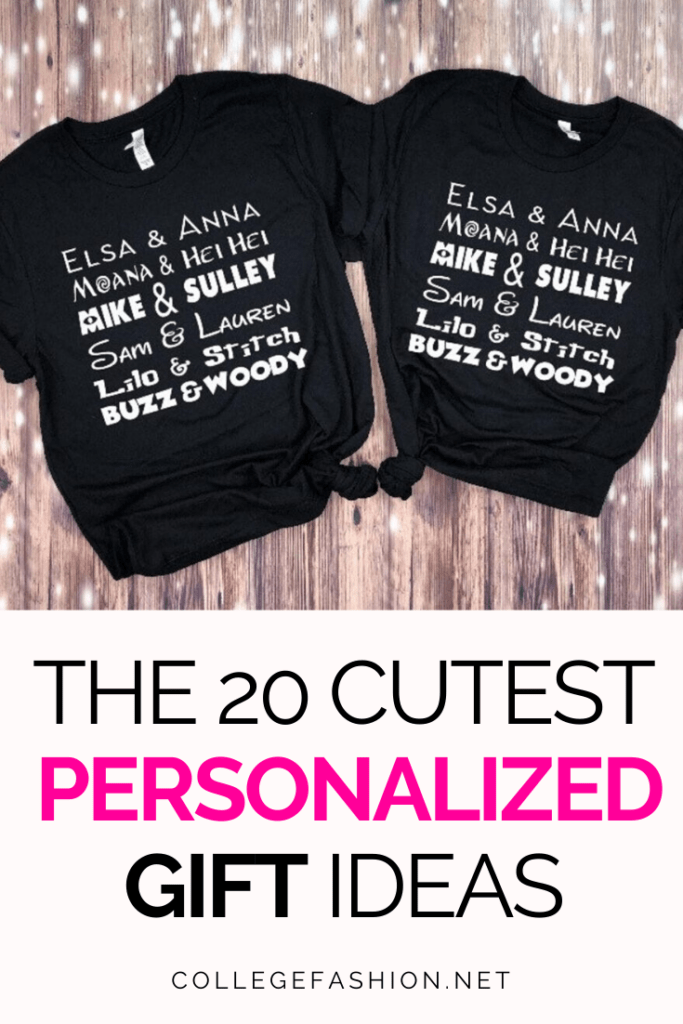 The 20 cutest personalized gift ideas ever - gift ideas for best friend and best friend gifts diy