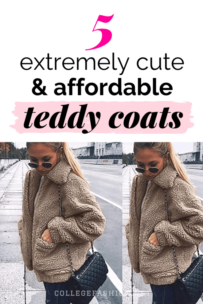 5 extremely cute and affordable teddy coats