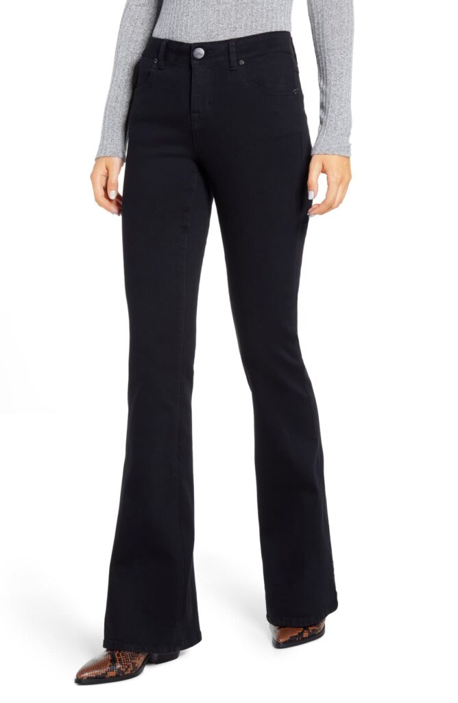 Dark wash flare jeans from Nordstrom