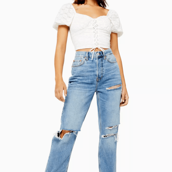 Topshop dad jeans