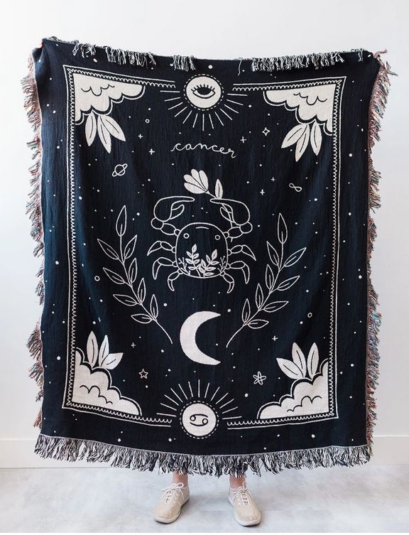 Zodiac blanket.