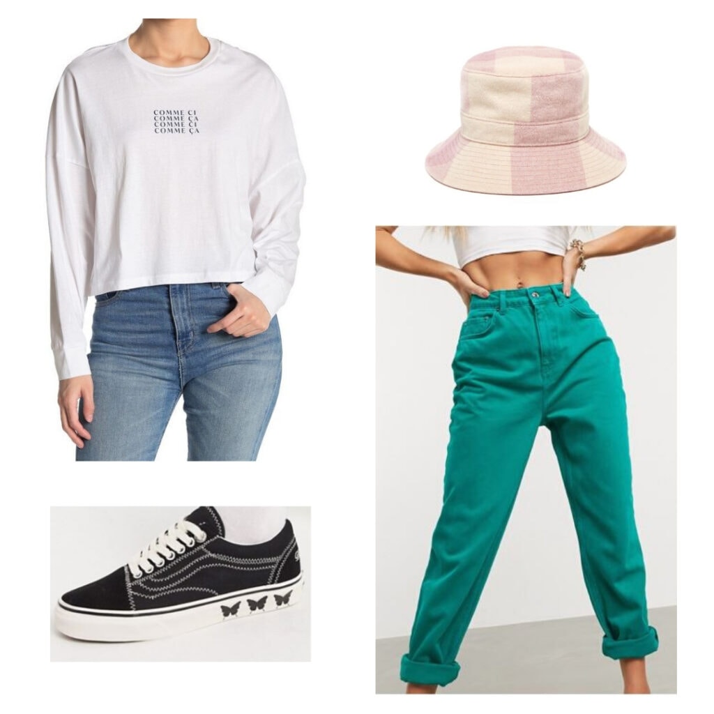 Graphic tee outfits 2020: 