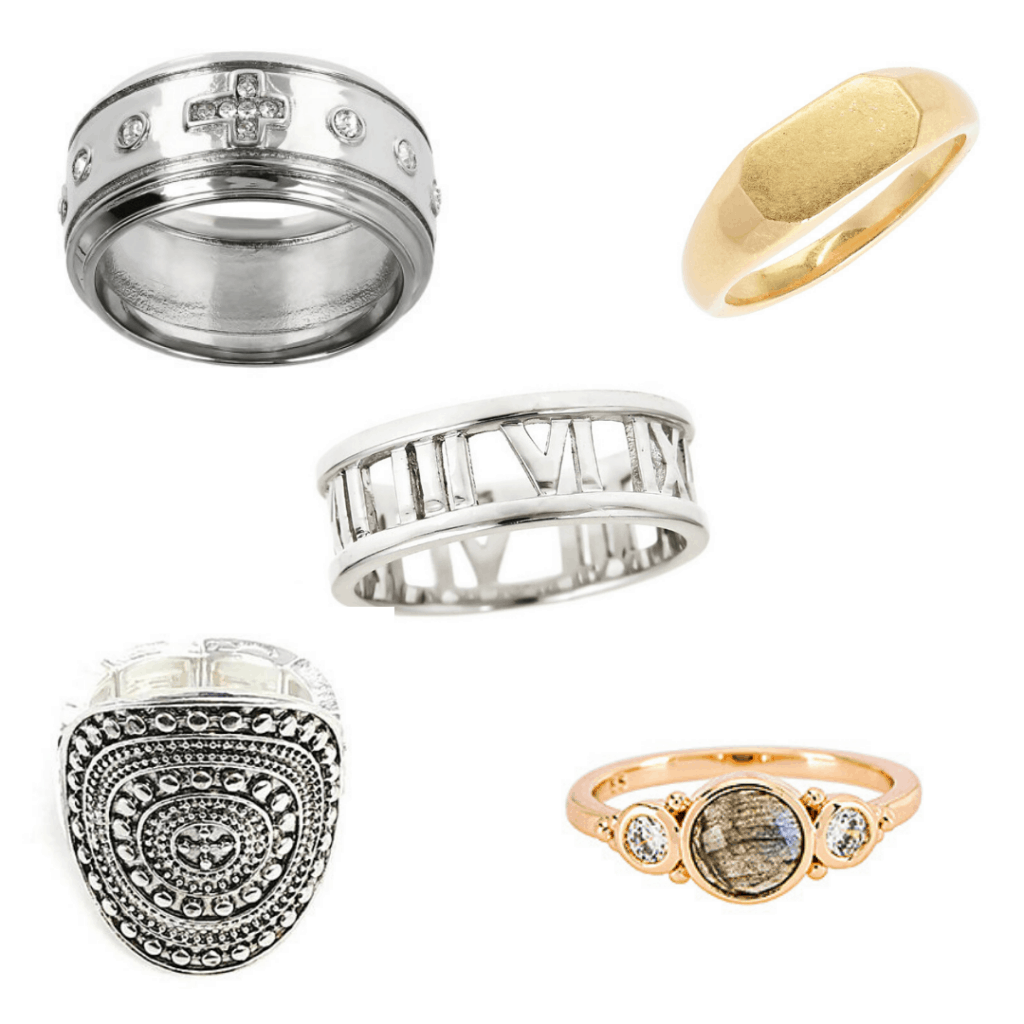 Harry Styles inspired chunky rings