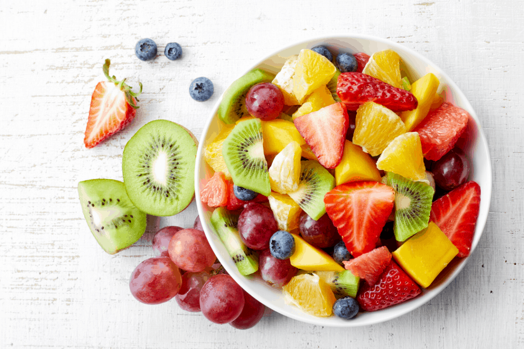 Healthy fruit bowls