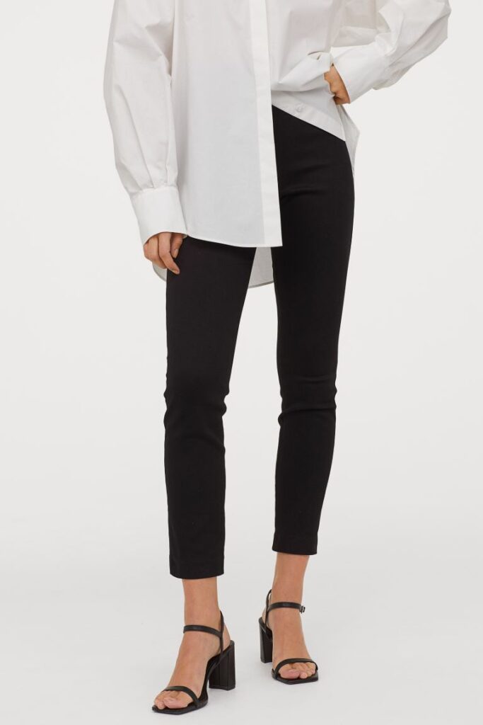 H&M black skinny pants