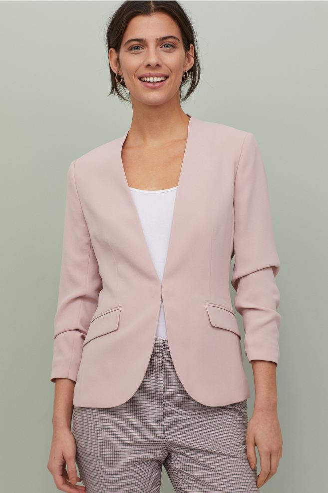 Pink blazer from H&M