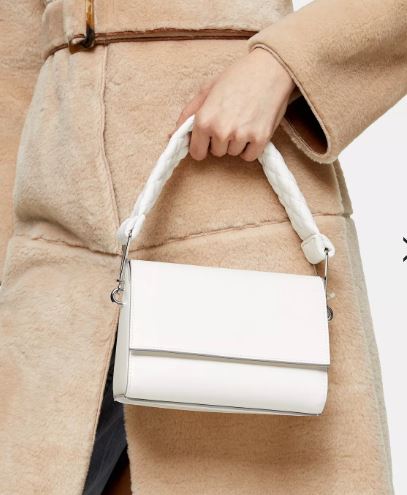 White handbag from Topshop