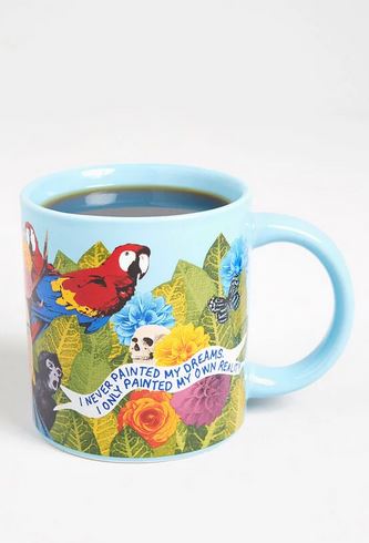 Frida Kahlo quote mug.