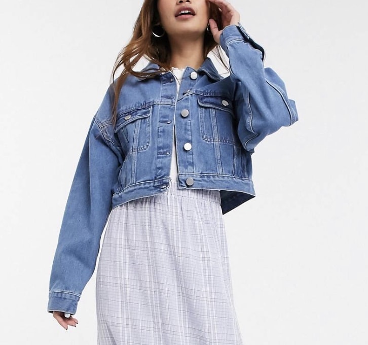 Product photo of a jean jacket from ASOS