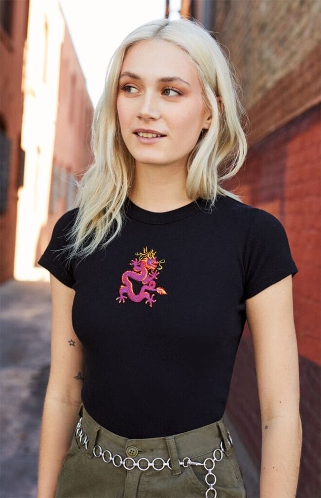 Product photo of a t-shirt from PacSun