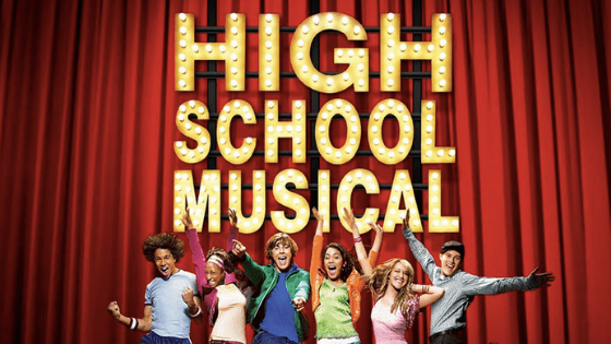 High School Musical official poster - Troy Bolton, Gabriella Montez