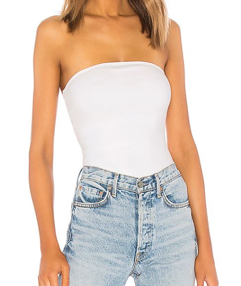 Modern basics for 2020 - White tube top