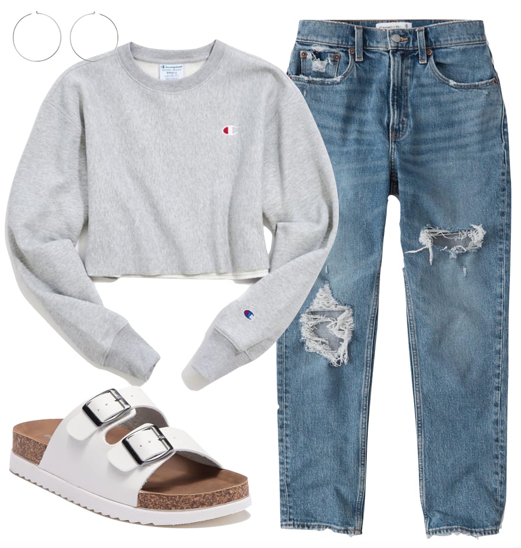 gray champion outfit