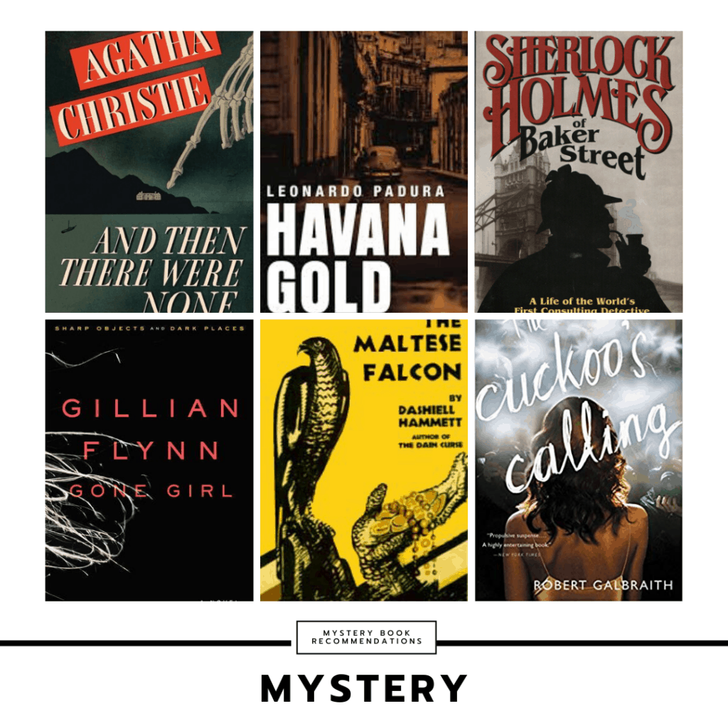 Mystery genre book recommendations