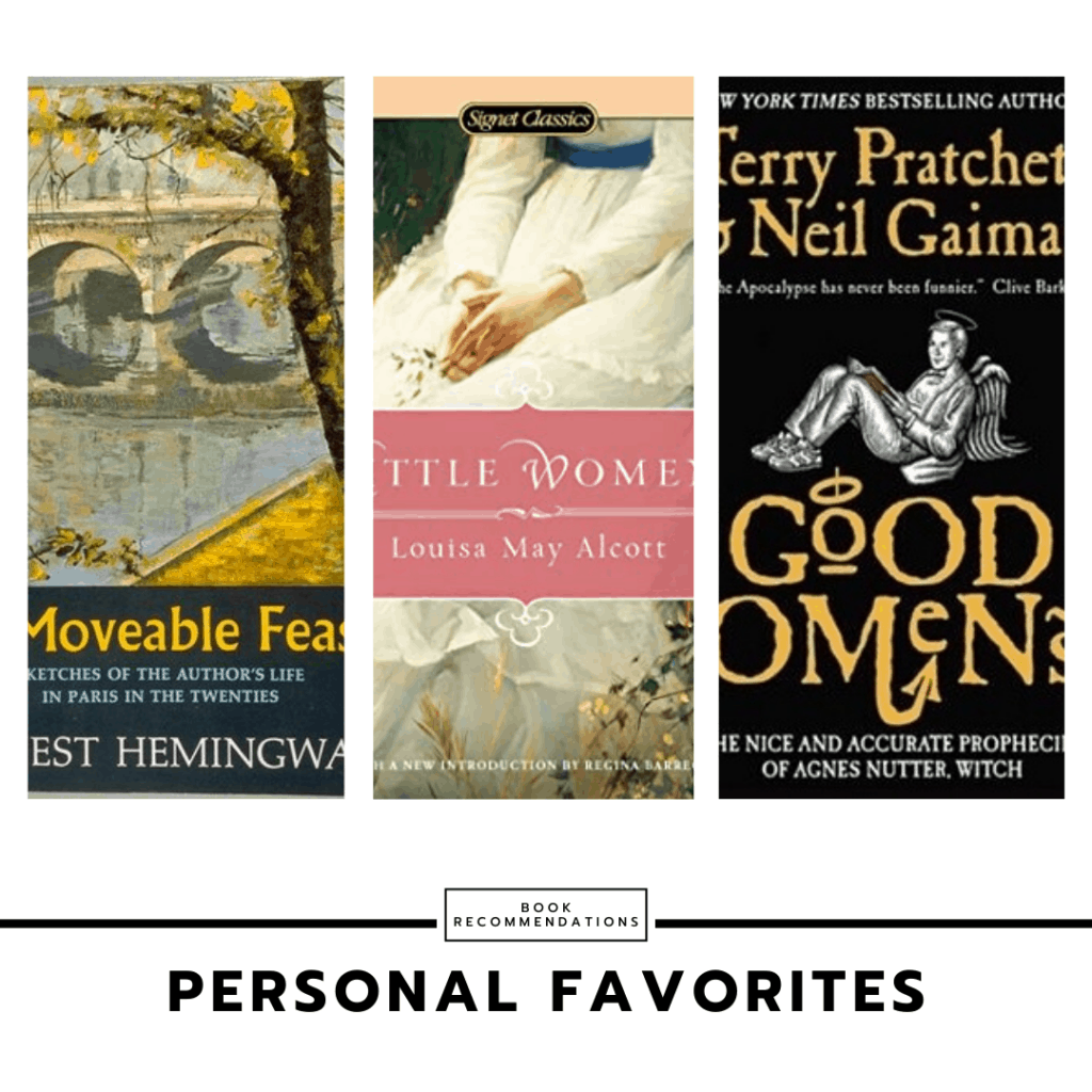 Personal favorite book recommendations for college students