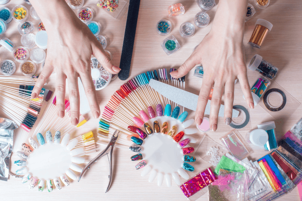 How to do shop nail art