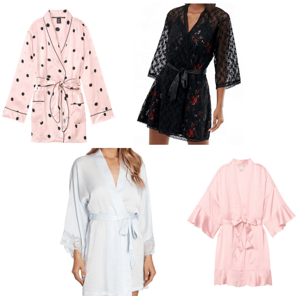 Pajama trends - silk robes