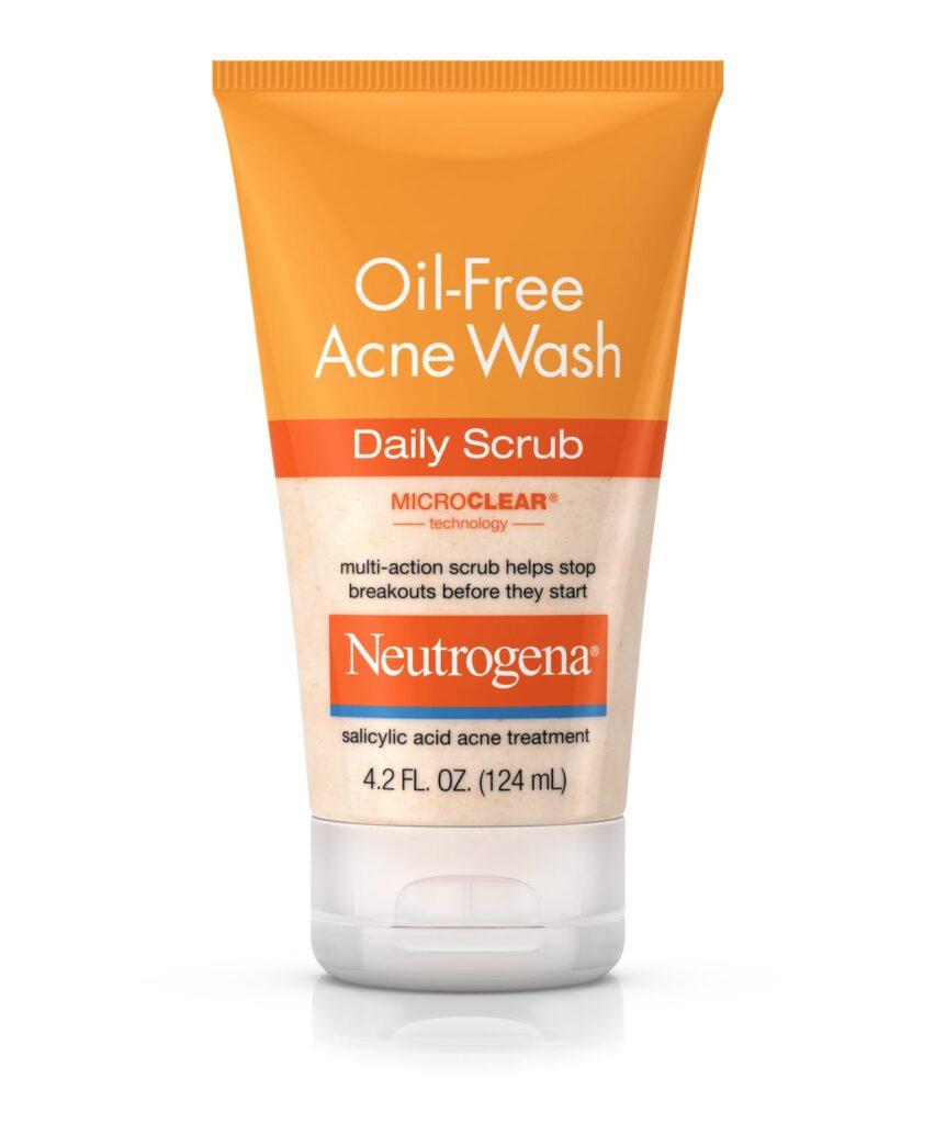 Product photo of Neutrogena's Oil-Free Acne Wash Daily Scrub