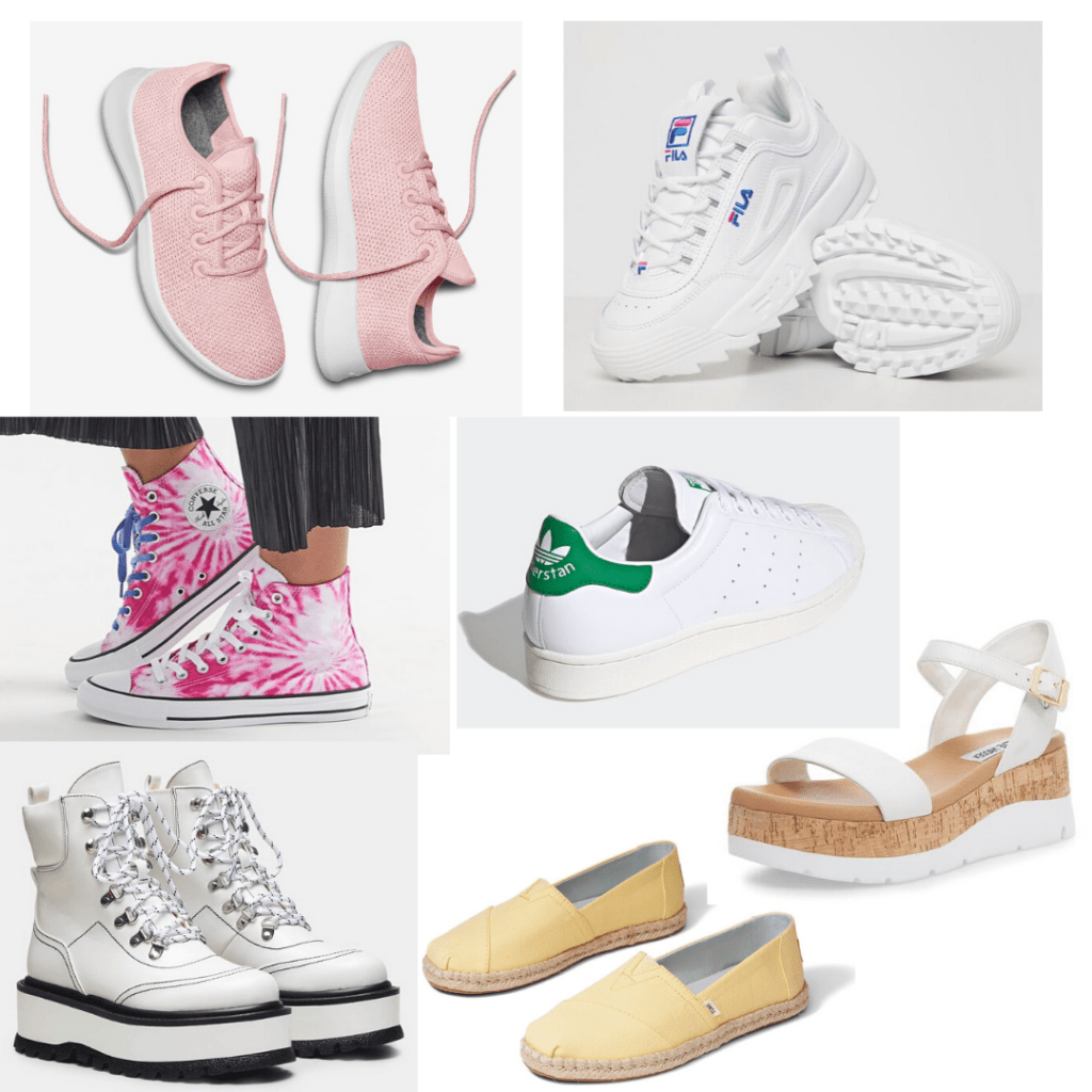 pink campus shoes