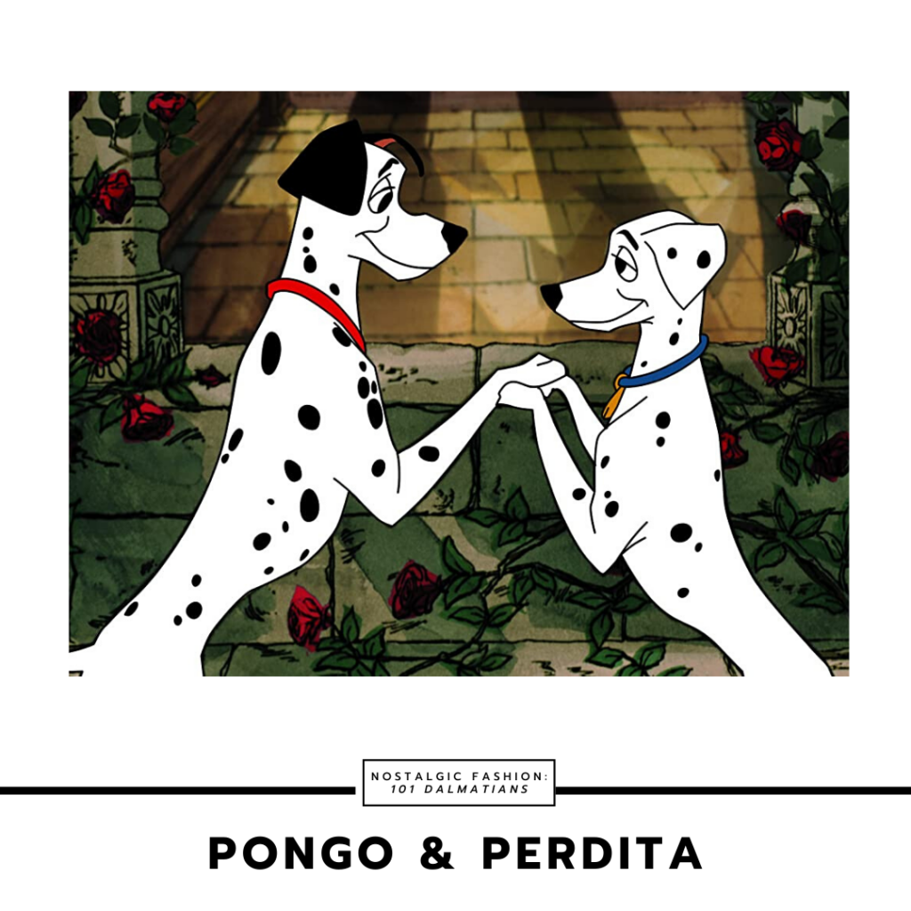 Pongo and Perdita from Disney's 101 dalmatians