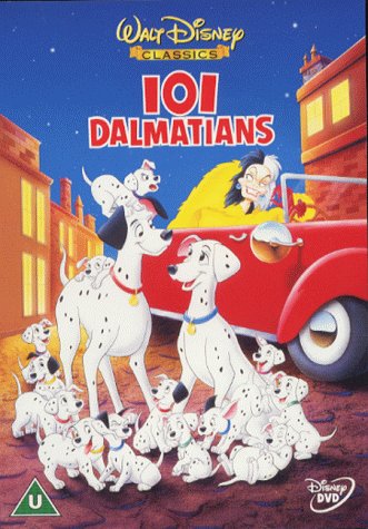 101 dalmatians movie DVD cover