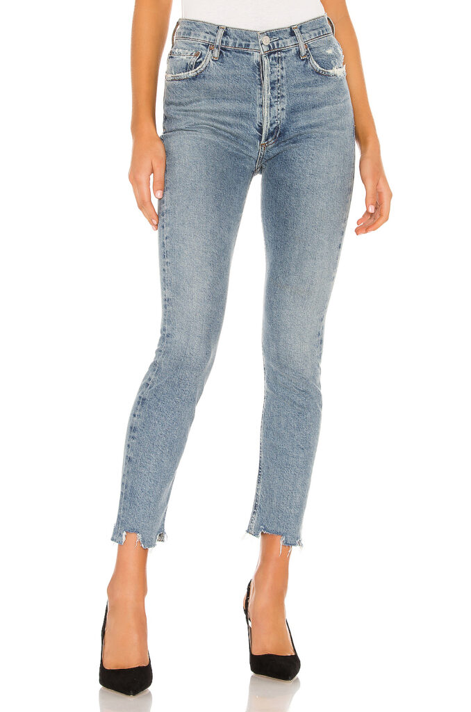 Agolde jeans from Revolve - classic outfits
