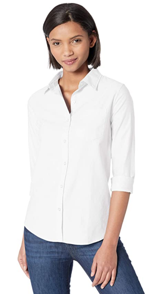 Classic style 101: White button down shirt