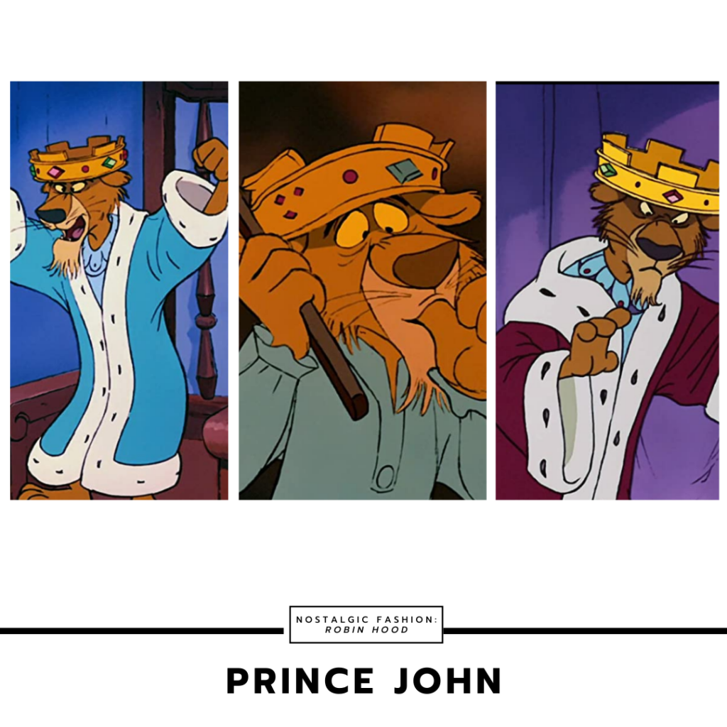 Prince John 1973 Character