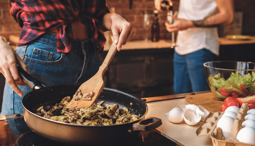 Cooking date together