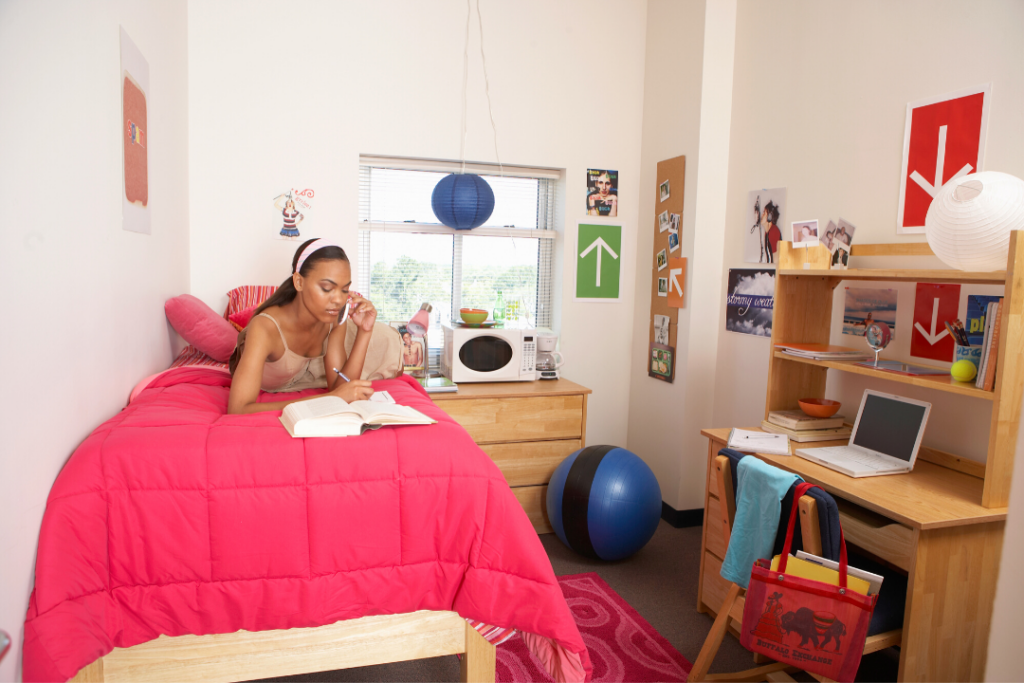 Dorm room layout